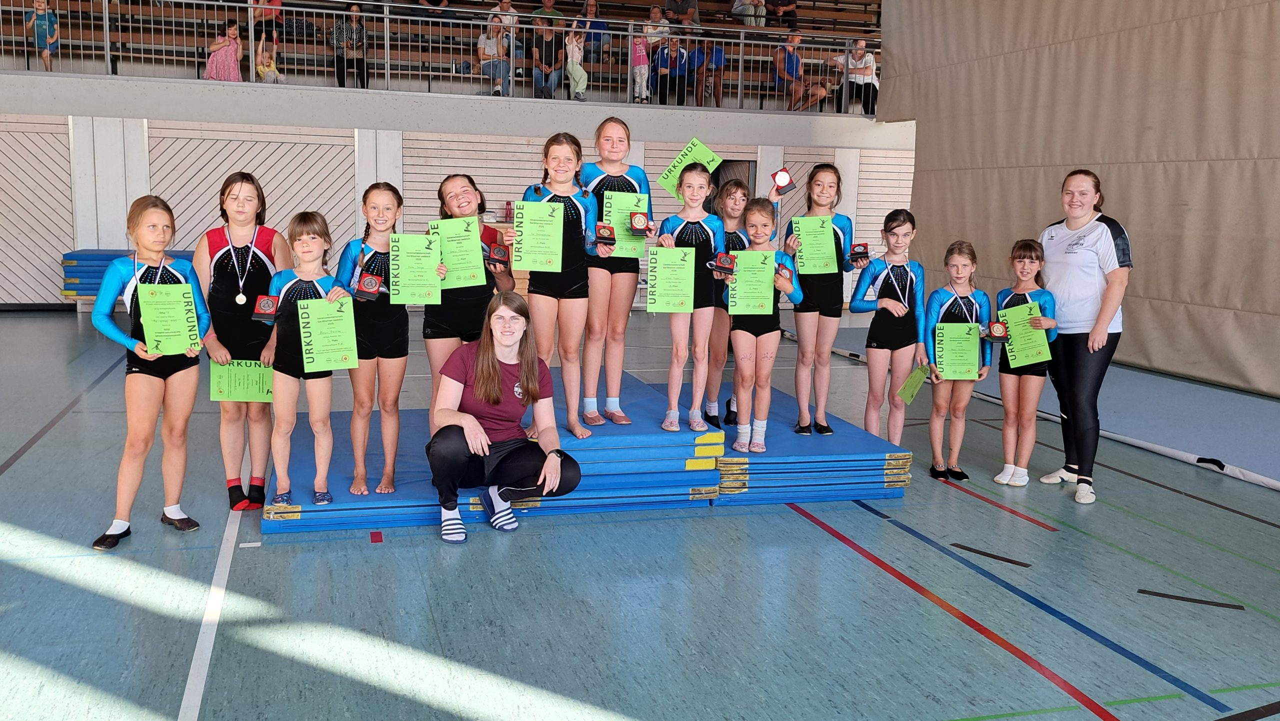 Vereinsmeisterschaft im Gerätturnen weiblich 2025